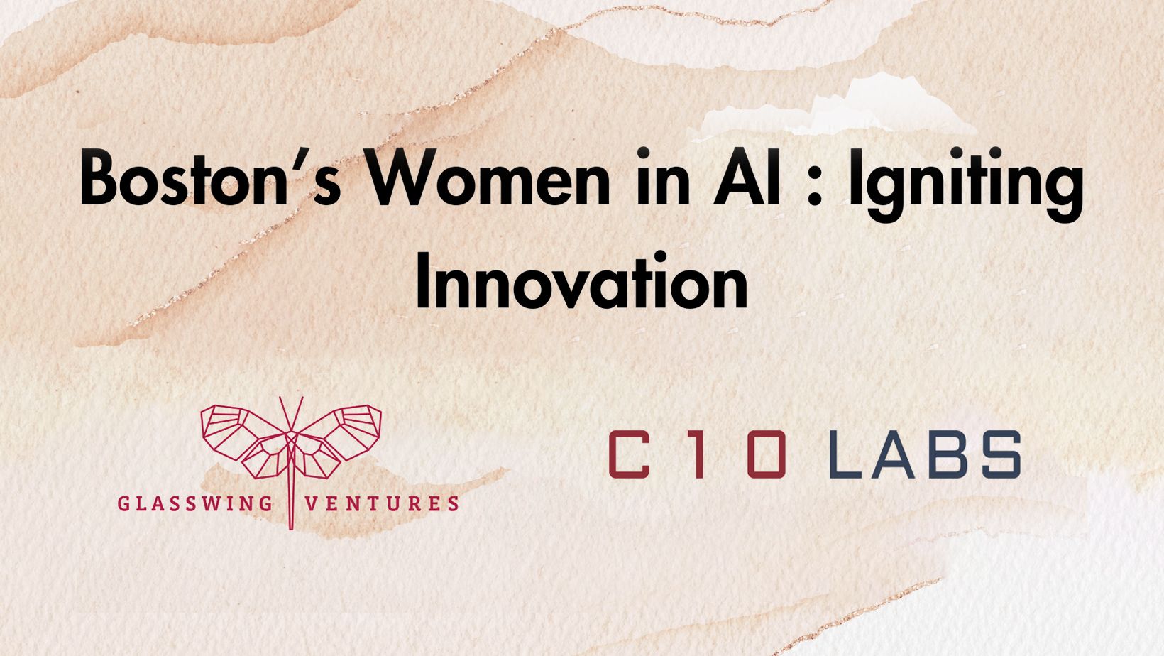 Feb 22, 2024: Boston's Women in AI: Igniting Innovation